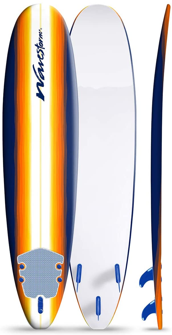 Wavestorm 8' Surfboard, Sunburst Graphic